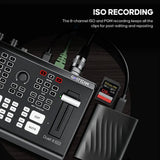 Osee GoStream Duet 8 ISO - 8Ch multiple Camera SDI and HDMI Live Streaming and Video Mixer Switcher