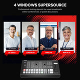 Osee GoStream Duet 8 ISO - 8Ch multiple Camera SDI and HDMI Live Streaming and Video Mixer Switcher