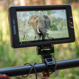OSEE T7 7" 3000nits HDMI On-Camera Monitor In Use on Location