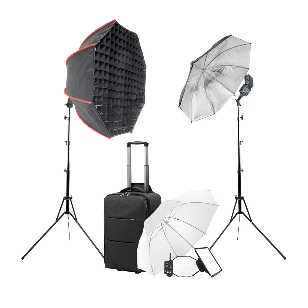 Li-ION580II Speedlite Flash Gun Student Photography Lighting Kit