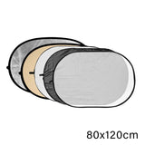 GODOX
RFT-07-80120 80cmx120cm (2.6'x4') 5-in-1 Collapsible Reflector Panel
