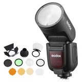 Godox V1Pro On-Camera Speedlite Flash with AK-R1 Accessory Kit for Olympus / Panasonic