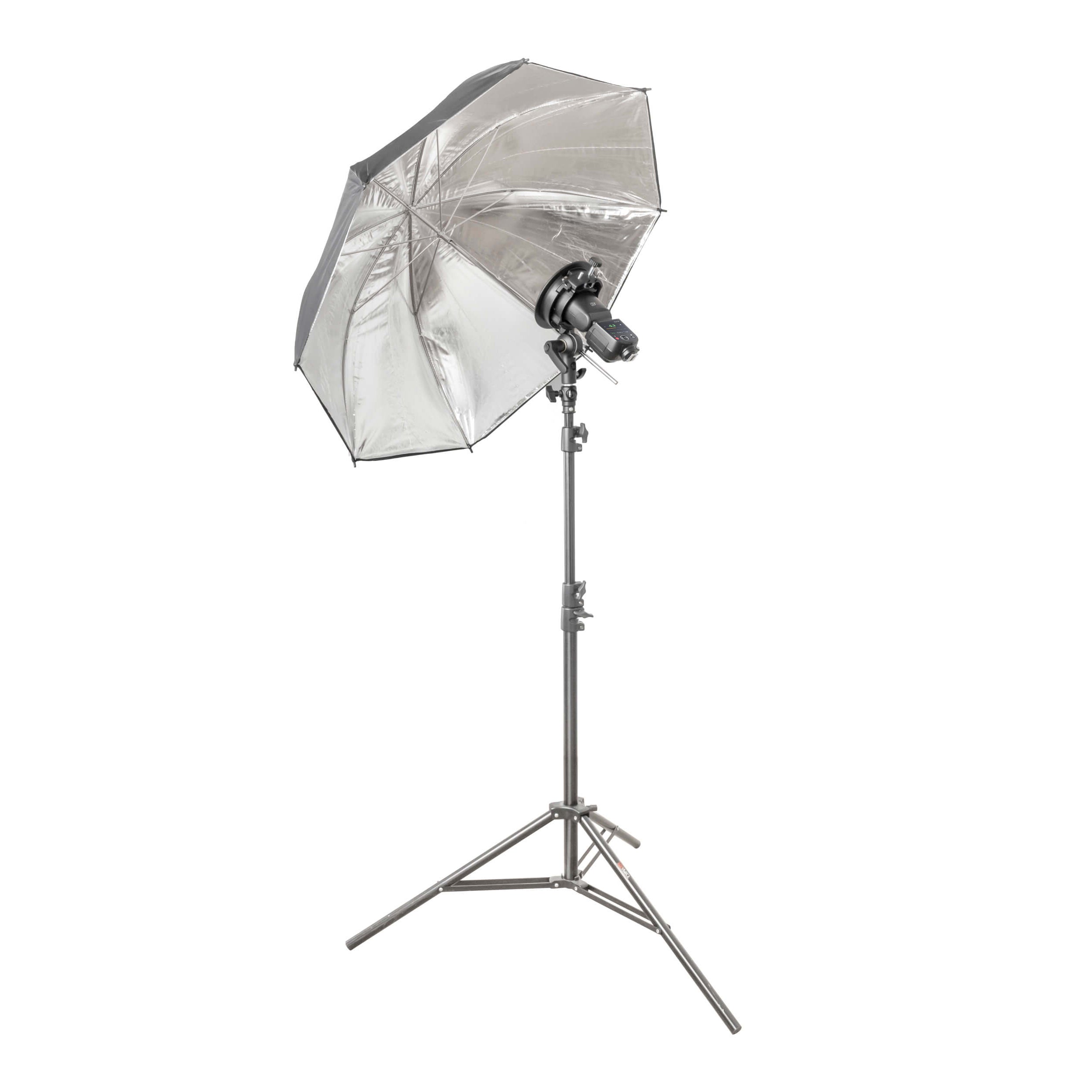 Godox V100 Flash Speedlite Black/Silver Umbrella Single Lighting Kit
