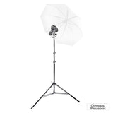 V480 Flash Strobe Photography Lighting Kit with White Umbrella