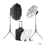 Godox V1mid On-Camera Flash Speedlite All-In-One Student Complete Twin Kit Sony