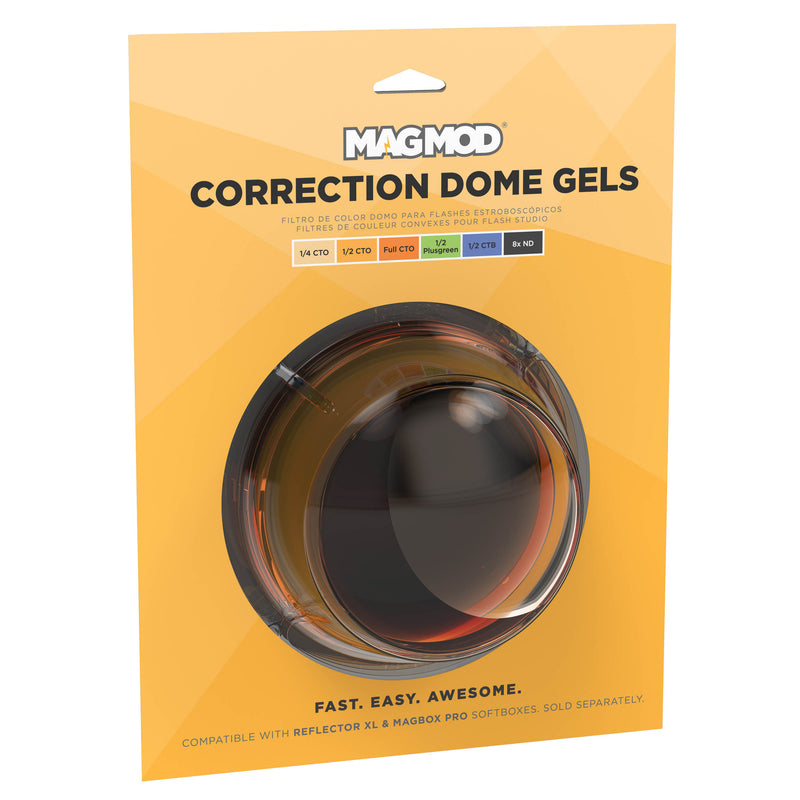 6 Colour Correction Dome Gels for MagMod Reflector XL & Pro Softboxes