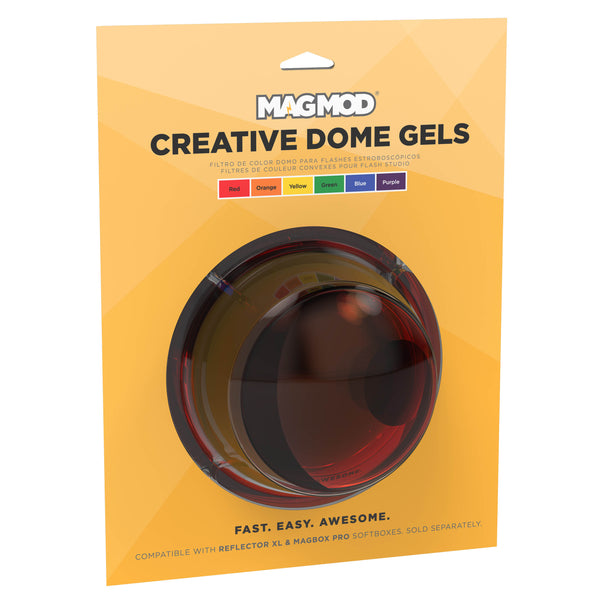 6 Colour Creative Dome Gel Set for MagMod Reflector XL and MagBox Pro Softboxes