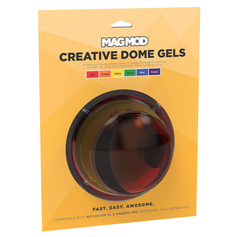 6 Colour Creative Dome Gel Set for MagMod Reflector XL and MagBox Pro Softboxes