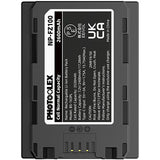 BB Battery Pro-Series NP-FZ100 2600mAh USB-C Battery for Select Sony Cameras