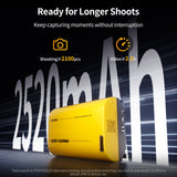 Set of 2 BB-Series LP-E6 2520mAh USB-C Battery for Select Canon Cameras