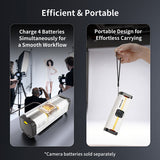 BB4 4-Slot Camera Battery Charger for Canon LP-E6P