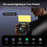 X2049 Portable 10W RGB Panel Light
