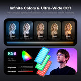 X2049 Portable 10W RGB Panel Light