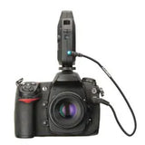 PocketWizard N10-ACC-1 10-Pin Remote Connector being used to connect the DSLR camera and a PocketWizard Transceiver