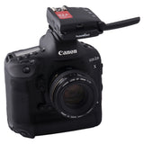 PocketWizard FlexTT6 Transceiver for Canon E-TTL / E-TTL II Attached to Top of EOS-1D X Camera