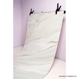 70x100cm Dual-Sided Coated Printed-Texture Paper Background SET 15 - Pink/Natural Marble