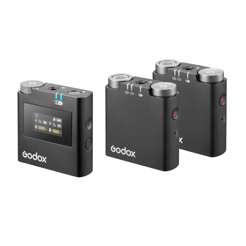 Godox Virso S M2 Kit 2.4GHz Wireless Mic Lavalier for Sony