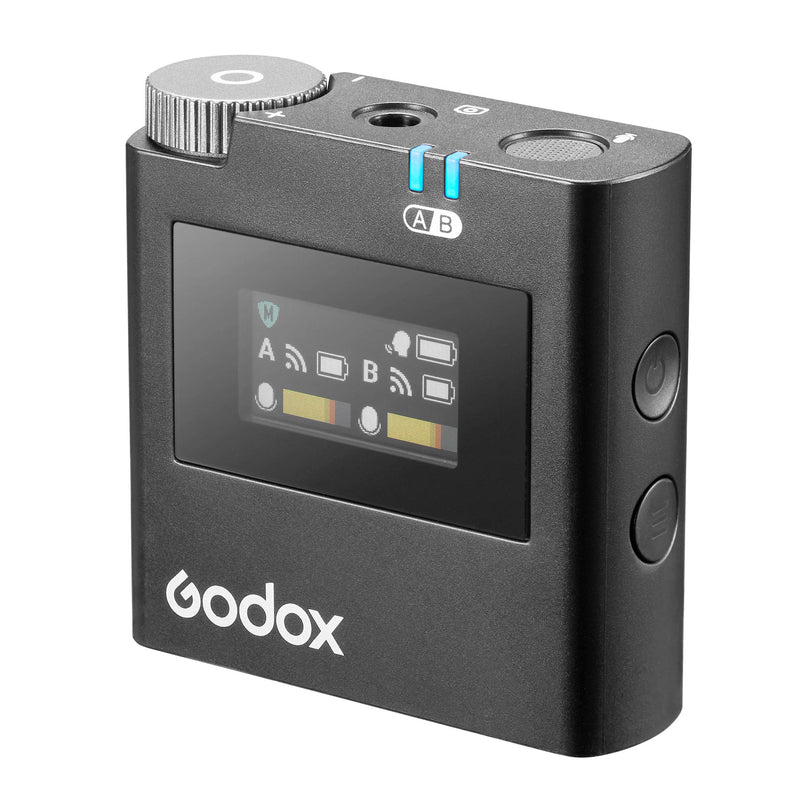 Godox Virso S M2 Kit 2.4GHz Wireless Mic Lavalier for Sony