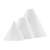 Set of Three Light Diffuser Cones for Product Photography