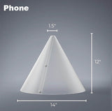 Dimensions of the Small LED light cone for Smartphones