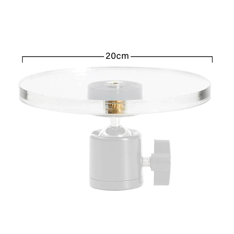 20cm Transparent Acrylic Product Photography Shooting Platform