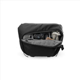 SAKK GEAR Laptop Camera Sling Front View Opened with Equipment Interior