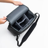 SAKK GEAR 9L Camera Sling Opened Lid with empty interior