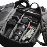 SAKK GEAR 25L Roll Top Backpack Opened full of equipment