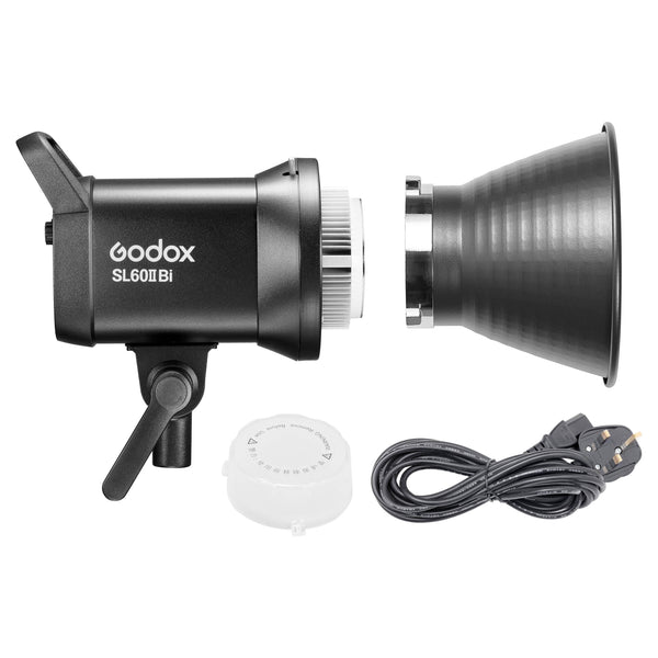 Godox SL60IIBi Bi-Colour COB LED Light Box Contents