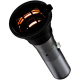SmallRig RF 10C Portable Focusable LED Video Light With Gobo Attached