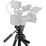 SmallRig x Potato Jet TRIBEX SE Hydraulic Aluminium Tripod Kit Example set-up  with Camera Attached