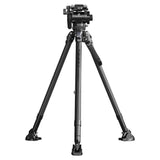 SmallRig x Potato Jet TRIBEX Carbon II Hydraulic Carbon Fibre Tripod Kit Front View