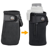 SpiderPro Large Lens Pouch v2 Example of Lens in Pouch