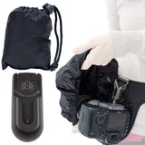SpiderMonkey Large Rain Cover + Base Clip Example Use attached to Belt