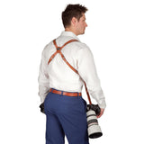 Spider Dual Shoulder Harness System v3 Attached to Photographer