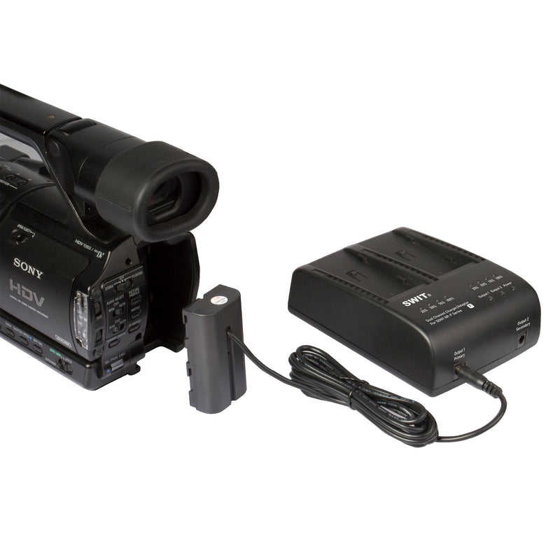 SWIT S-3602F 2x2A DV Charger Compatible to Sony NP-F Series LB-SF65C S-8970 S8770 (S-3602F) (SPECIAL ORDER)