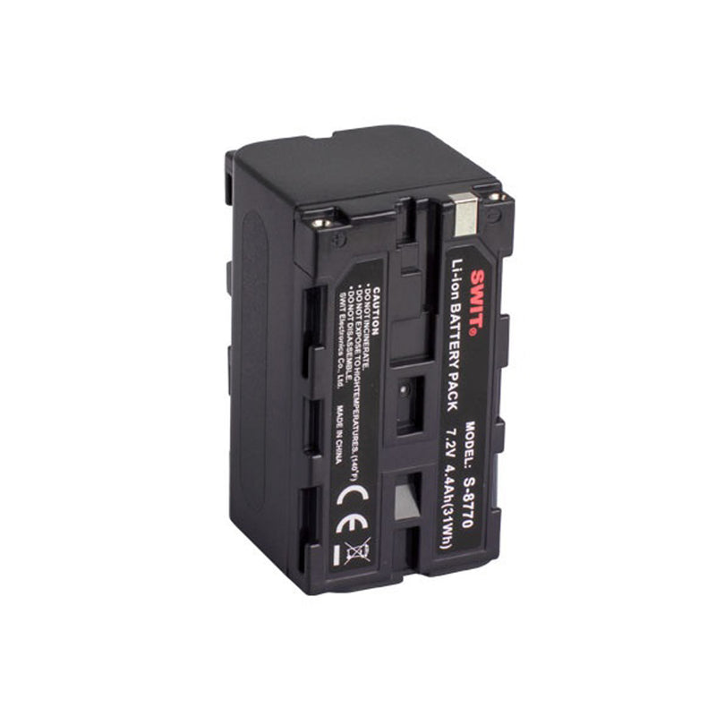 SWIT S-8770 Rechargeable Battery Pack for Sony L-Series Type DV Rear View
