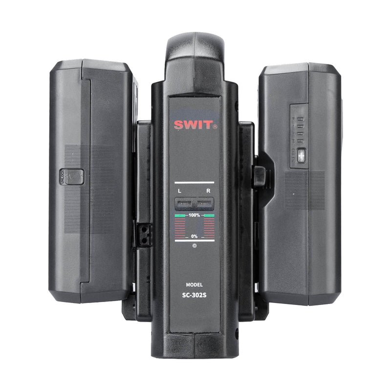 SC-302S Dual-Chanel Sequential V-mount Battery Charger