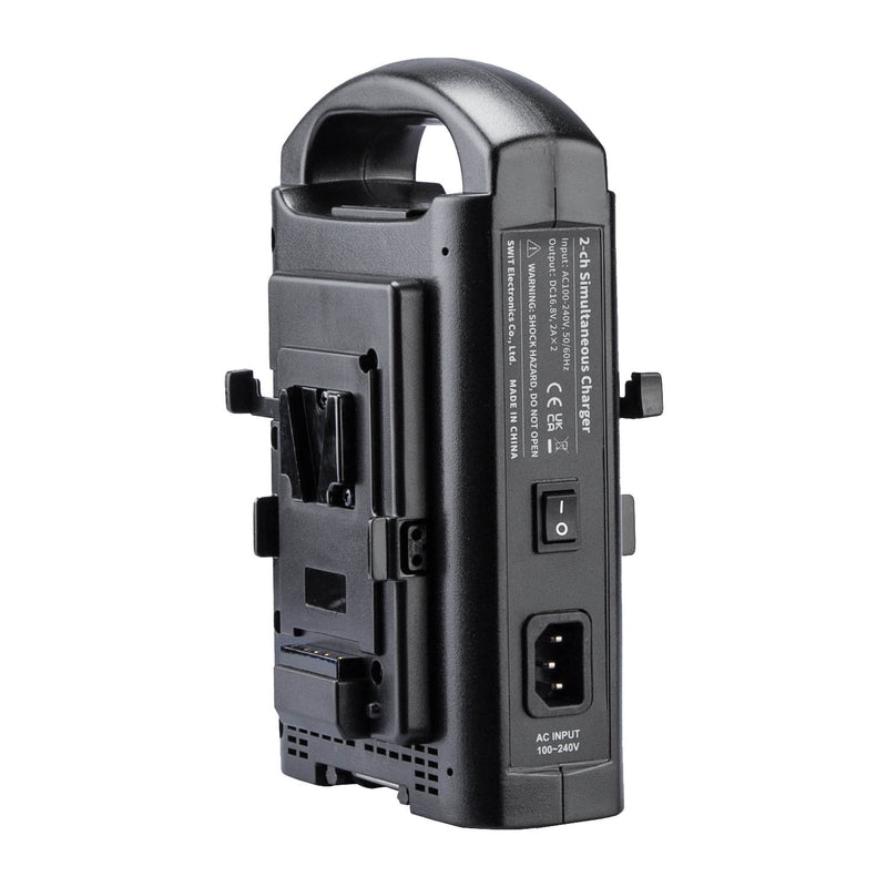 SC-302S Dual-Chanel Sequential V-mount Battery Charger