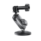 Telesin magnetic camera mount with angled arm and upright three-prong camera attachment
