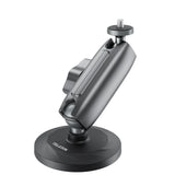 Telesin magnetic camera mount with angled dual ball-head arm and 1/4-inch threaded attachment
