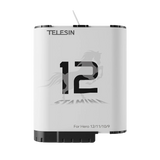 Telesin Stamina 1720mAh battery for GoPro HERO 9–12, front view