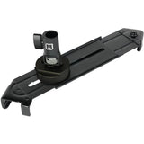 Tether Tools AeroTab iPad Clamp with Black Bracket & Baby Adapter (Large) Bottom View with Stand Adapter