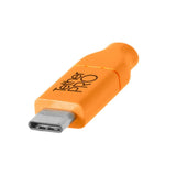 TetherPro USB-C to USB 2.0 Mini-B 8-Pin Cable 4.6m (15ft) USB Point