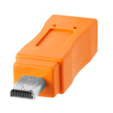 TetherPro USB-C to USB 2.0 Mini-B 8-Pin Cable 4.6m (15ft) Mini B Port
