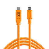 Tether Tools TetherPro USB-C to Micro-B 5-Pin Cable (4.6m / 15ft)
