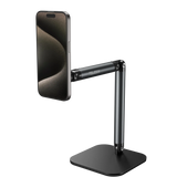 Telesin magnetic desktop phone stand holding a smartphone vertically