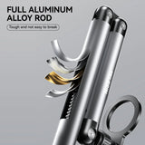 Close-up illustration of the Telesin phone stand’s aluminium alloy arm construction