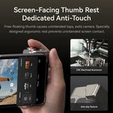 TELESIN Master Grip screen-facing thumb rest with anti-slip texture and aluminium construction