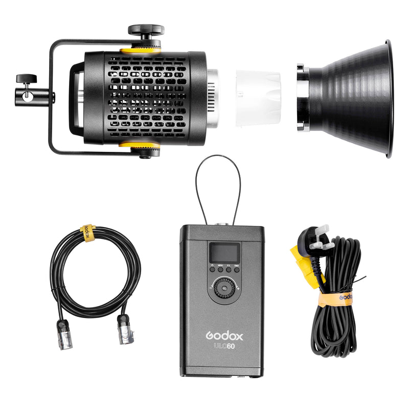 GODOX UL60Bi Silent Fanless Bi-Colour Light Box Content
